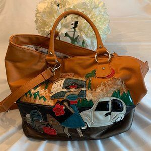 Cute Nicole Lee tote - perfect carry on!